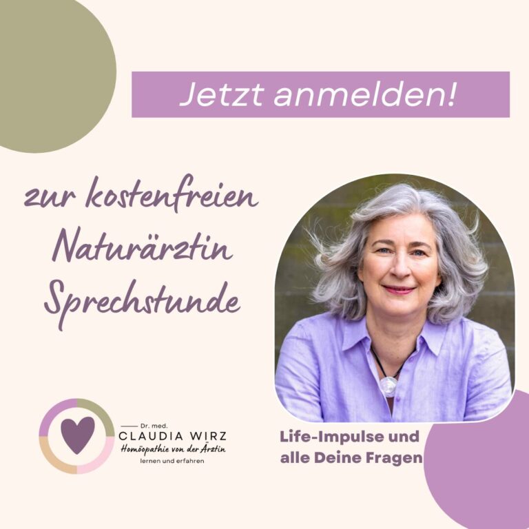 Claudia Wirz Naturärztin Sprechstunde Homöopathie Heilwissen